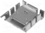 Радиатор FK224MI220-2 Радиатор: пресован; TO218,TO220; L:25,4mm; W:25mm; H:8,3mm; 18K/W